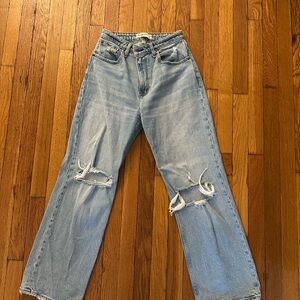 Abercrombie & Fitch Distressed Jeans | curve love, short